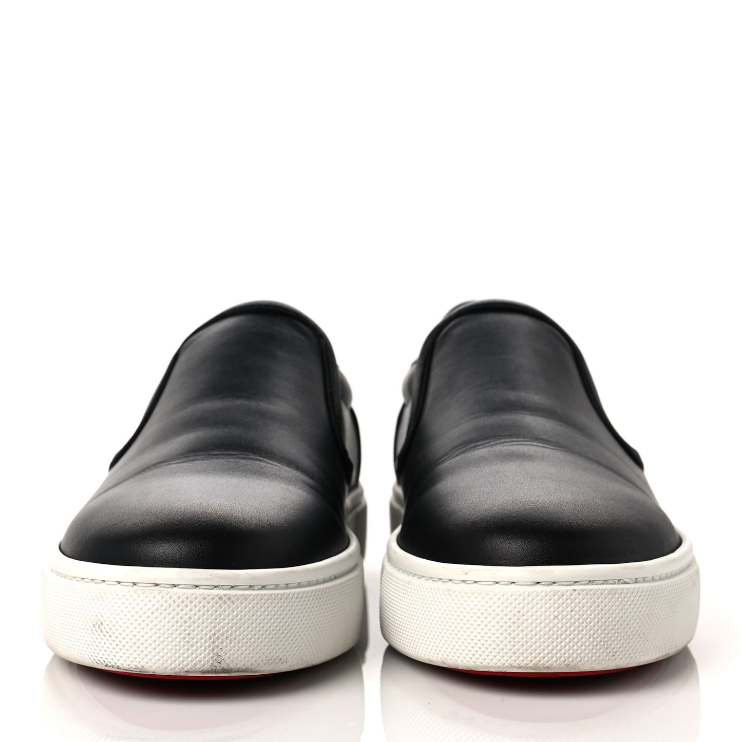 Calfskin Masteraltissima Flat Sneakers 40.5 Black