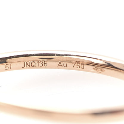 Cartier 18K Pink Gold Small Juste Un Clou Ring 51 5.75 5 of 6