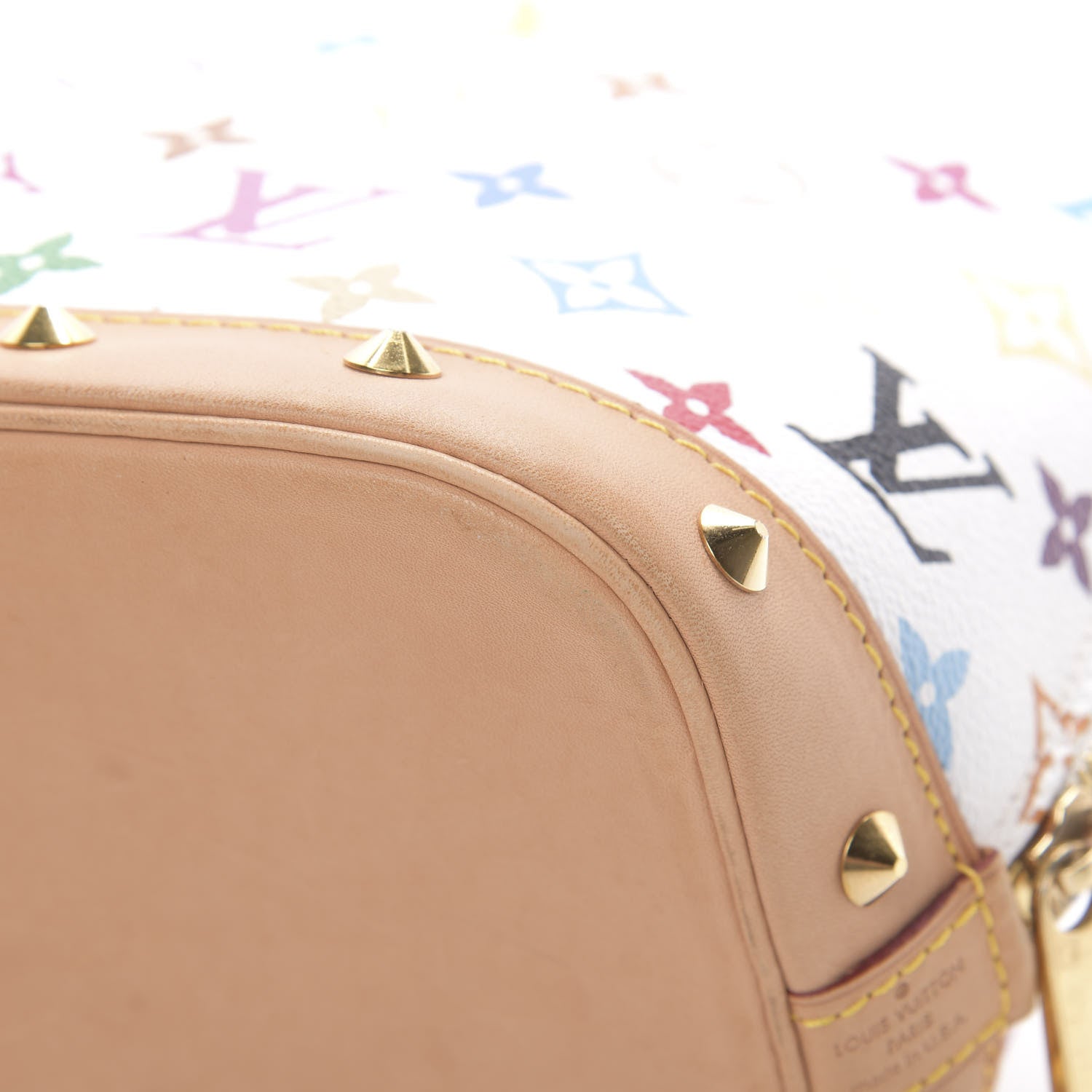 Louis Vuitton Monogram Multicolor Alma White 12 of 18