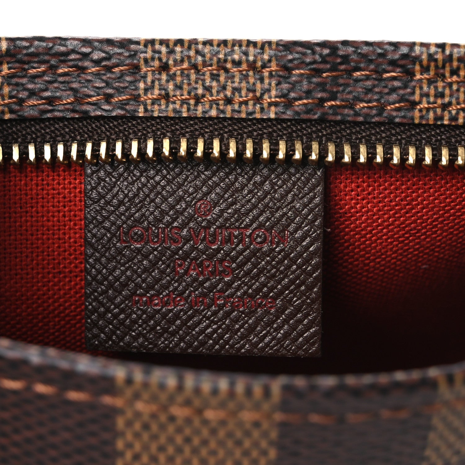 Louis Vuitton Damier Ebene Trousse Make Up Bag Pochette 6 of 11