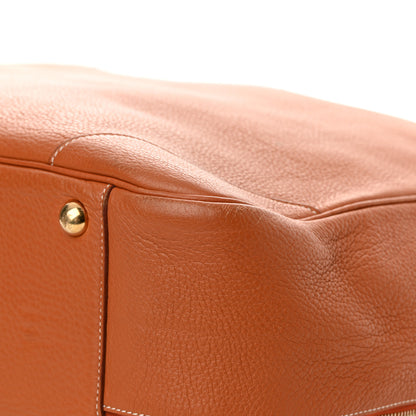 Hermes Taurillon Clemence Victoria 50 Travel Gold 10 of 20