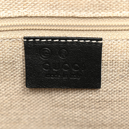 Gucci Soft Microguccissima Small Zippered Satchel Black 6 of 12