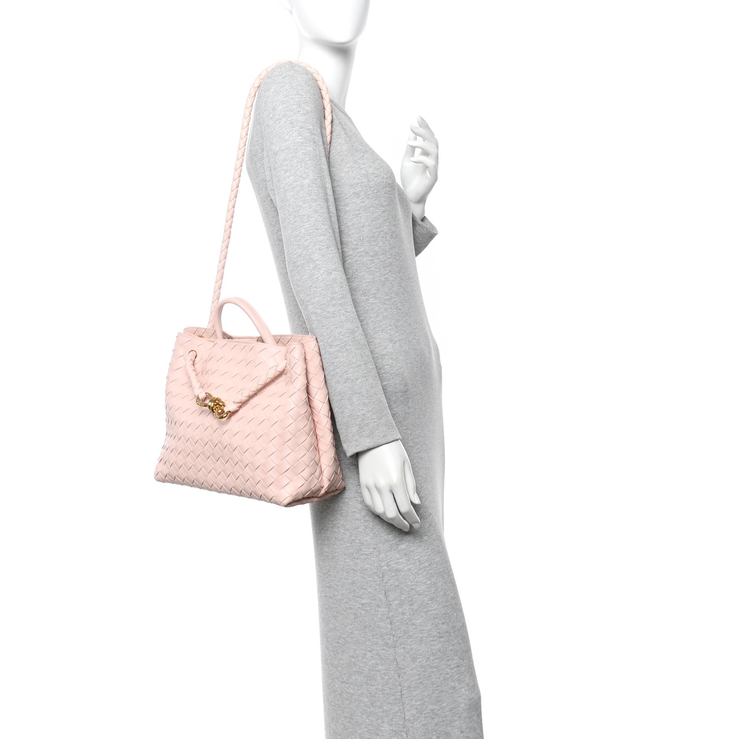 Bottega Veneta Nappa Intrecciato Medium Andiamo Shoulder Bag Cameo 2 of 10