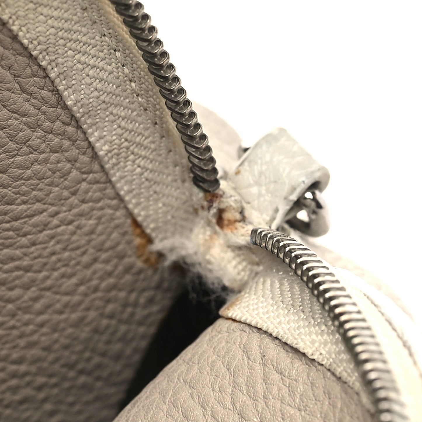 Calfskin Shearling Mini Bunny Crossbody Bag White