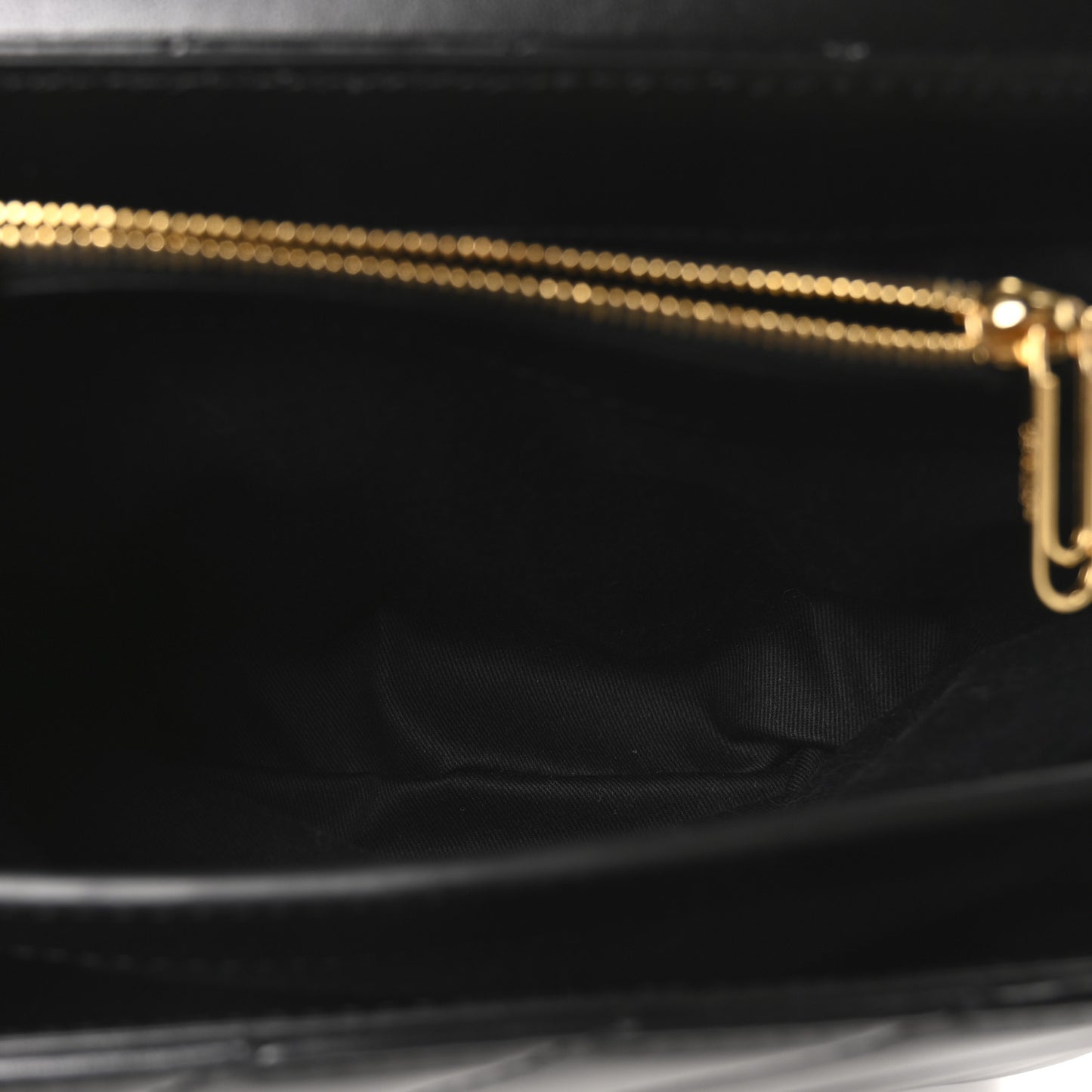 Calfskin Diagonal Quilted Jackhammer 24 Shoulder Bag Black
