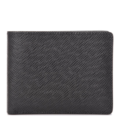 Louis Vuitton Taiga Slender ID Wallet Black 1 of 8