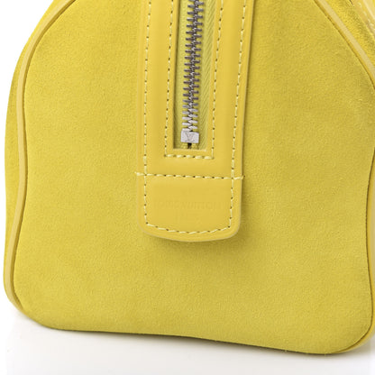 Louis Vuitton Suede Cubic Illusion Speedy Cube PM Yellow 11 of 13