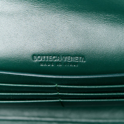 Bottega Veneta Nappa Intrecciato Long Andiamo Top Handle Clutch Emerald Green 6 of 10