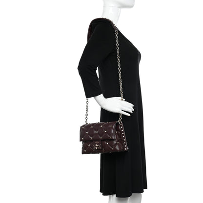 Valentino Garavani Nappa Small Candystud Crossbody Rubin 2 of 10