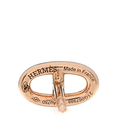 Hermes 18K Rose Gold TPM Farandole Stud Earrings 4 of 6