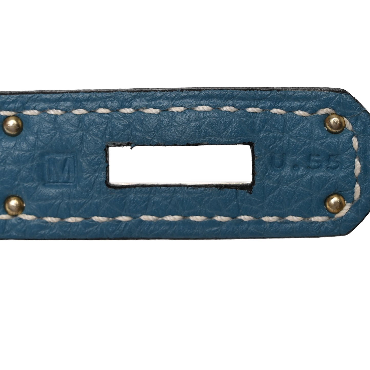 Togo Birkin 35 Blue Jean