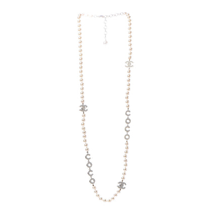 Chanel Pearl CC Coco Necklace Gold 3 of 6