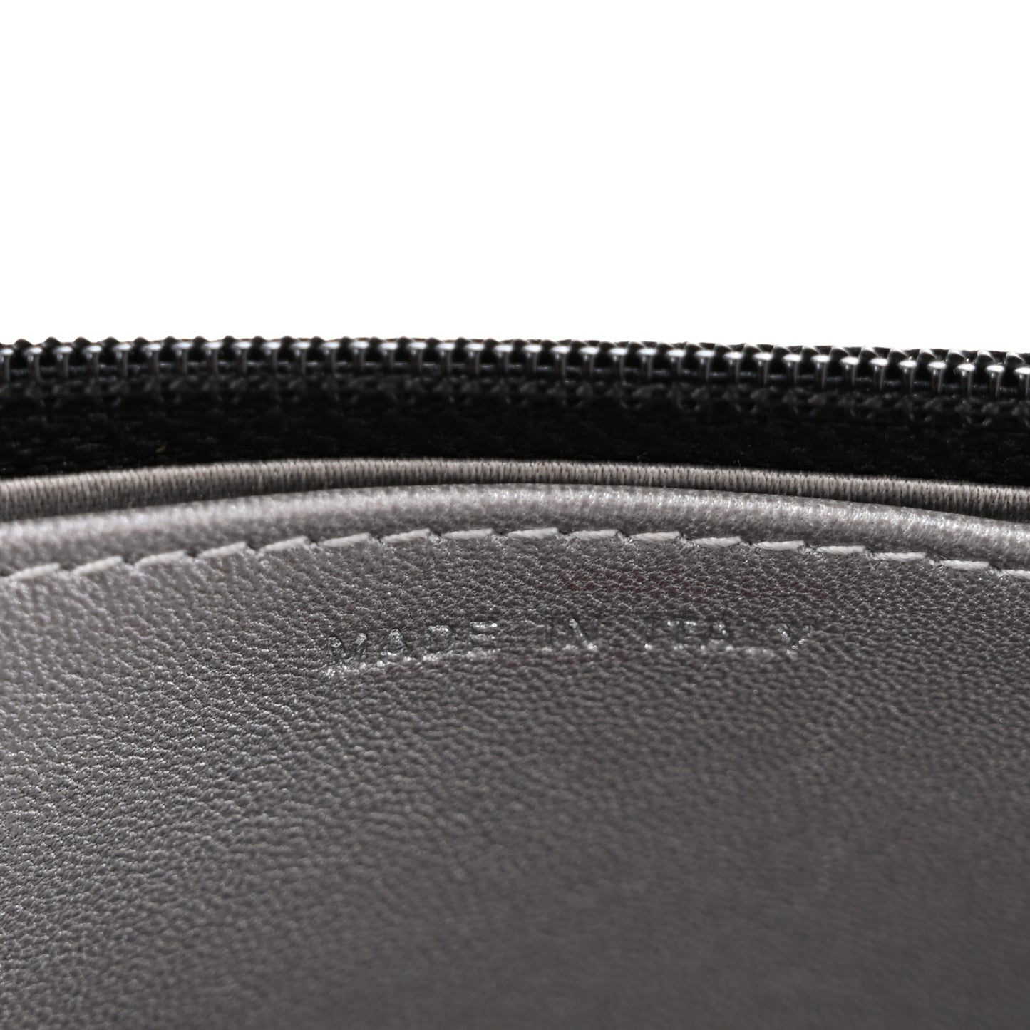 Lambskin Camellia Embossed Wallet On Chain WOC Black