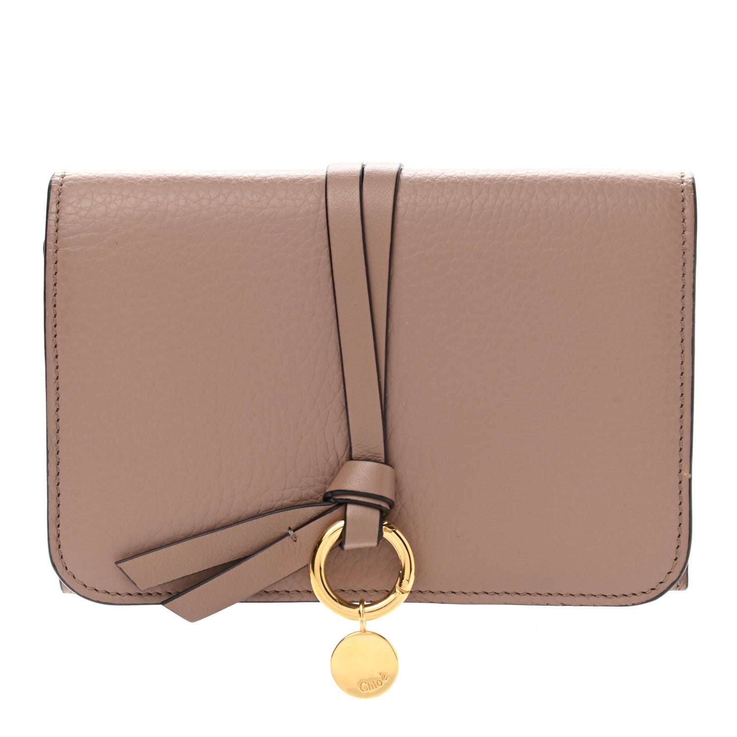 Chloe Calfskin Alphabet Compact Wallet 1 of 7