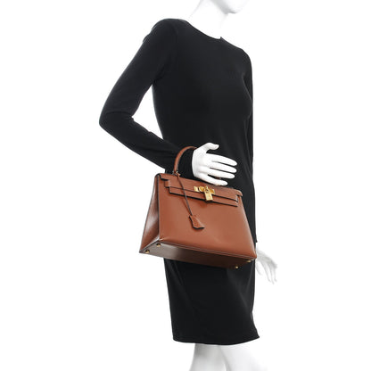 Hermes Box Kelly Sellier 28 Noisette 2 of 35