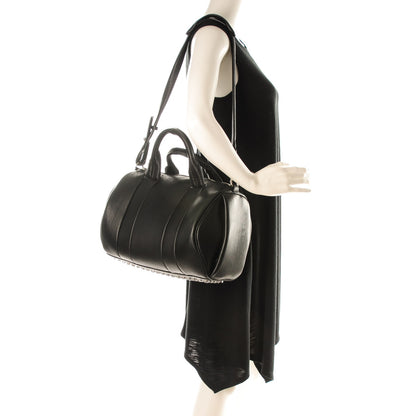 Alexander Wang Neoprene Lambskin Rocco Black Resin Hardware 2 of 7