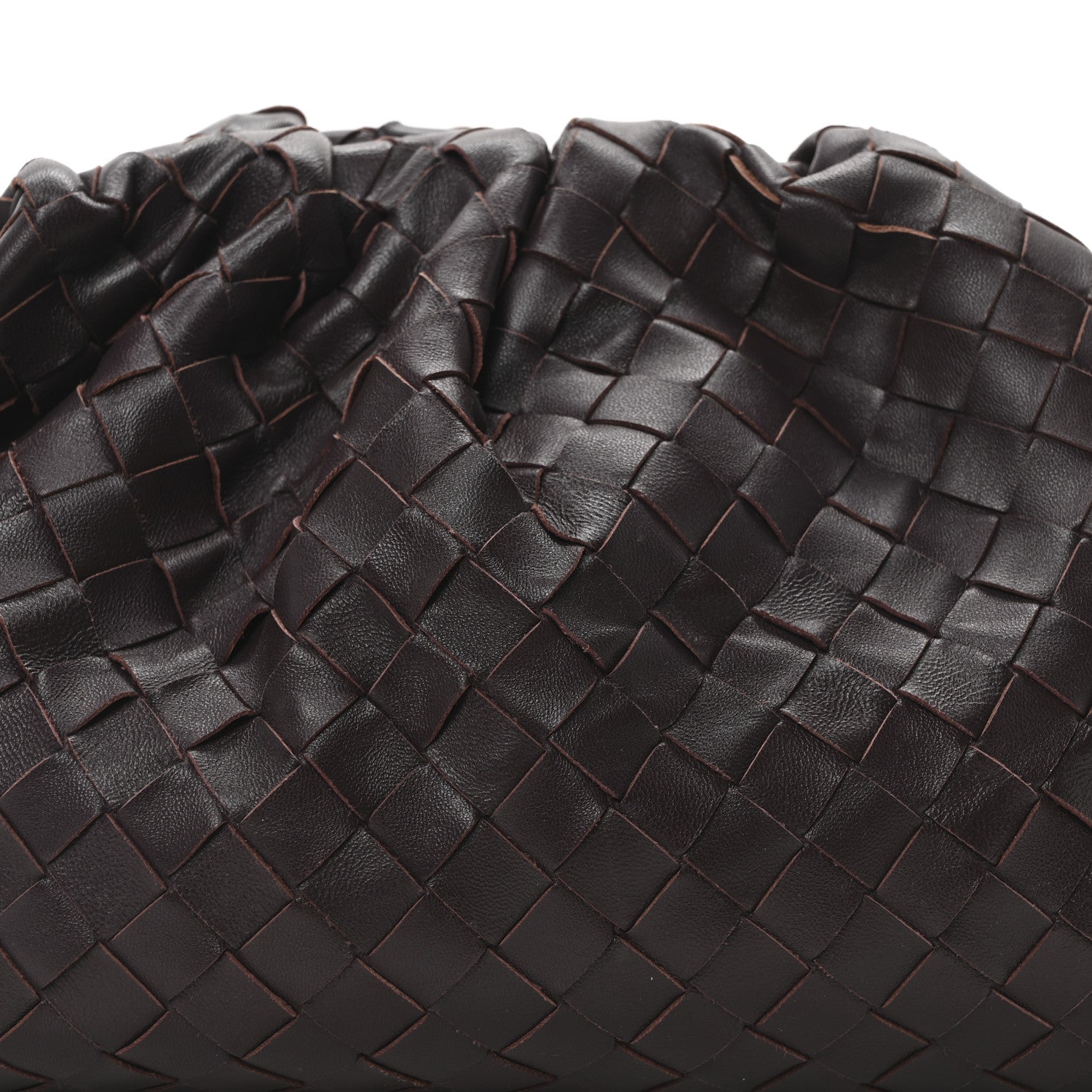 Bottega Veneta Nappa Maxi Intrecciato The Pouch Oversized Clutch Grape 8 of 10