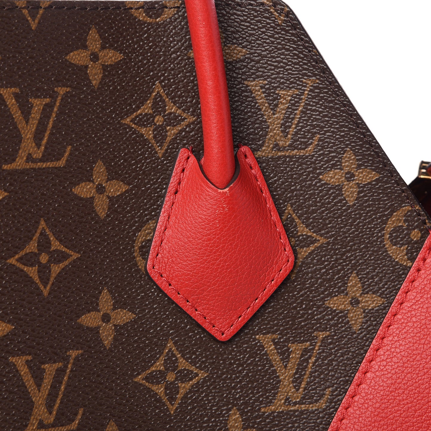Calfskin Monogram Kimono Tote Cherry