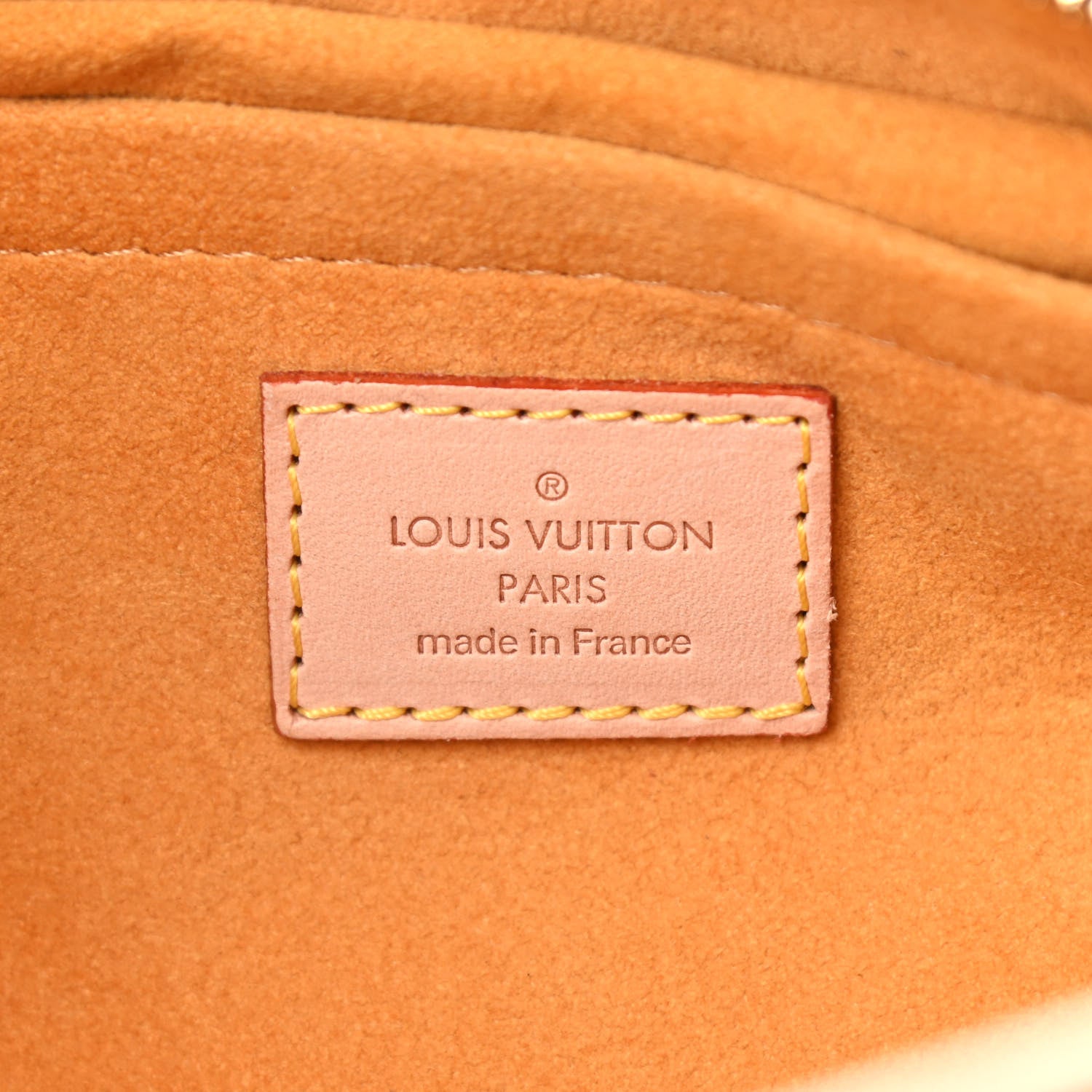 Louis Vuitton Denim Raye Porte Epaule MM 5 of 9
