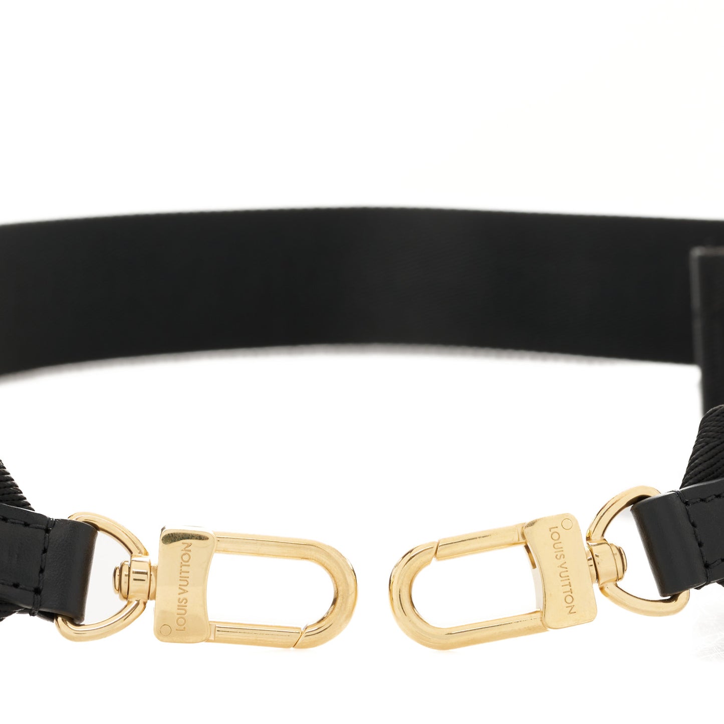 Nylon Petite Malle Souple Shoulder Strap Black