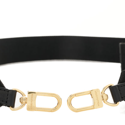 Louis Vuitton Nylon Petite Malle Souple Shoulder Strap Black 4 of 4