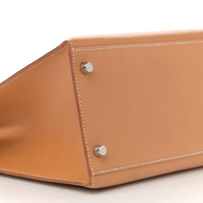 Hermes Vache Natural Kelly Sellier 35 9 of 16