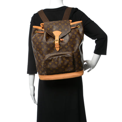 Louis Vuitton Monogram Montsouris GM Backpack 2 of 10
