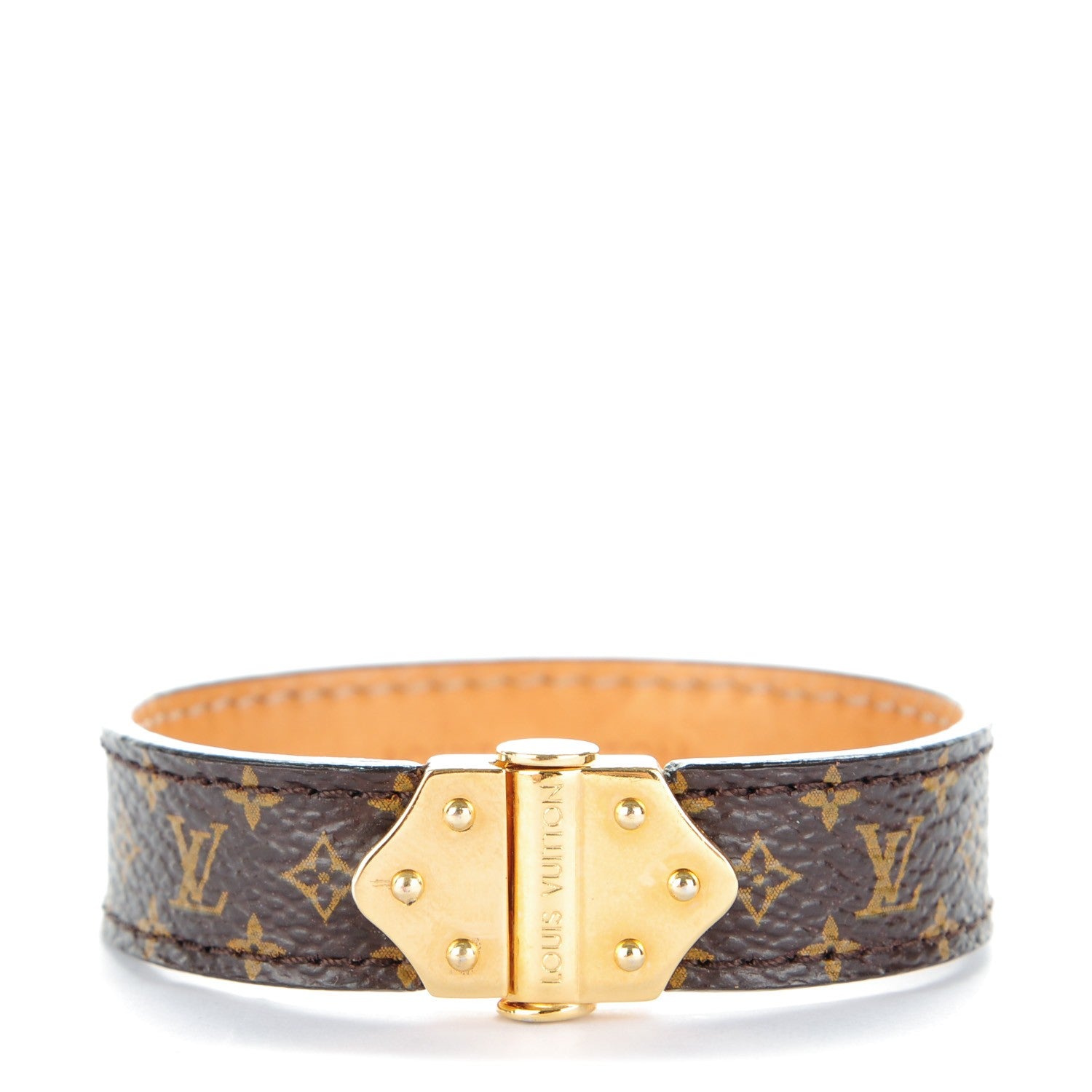Louis Vuitton Monogram Nano Bracelet 17 1 of 7