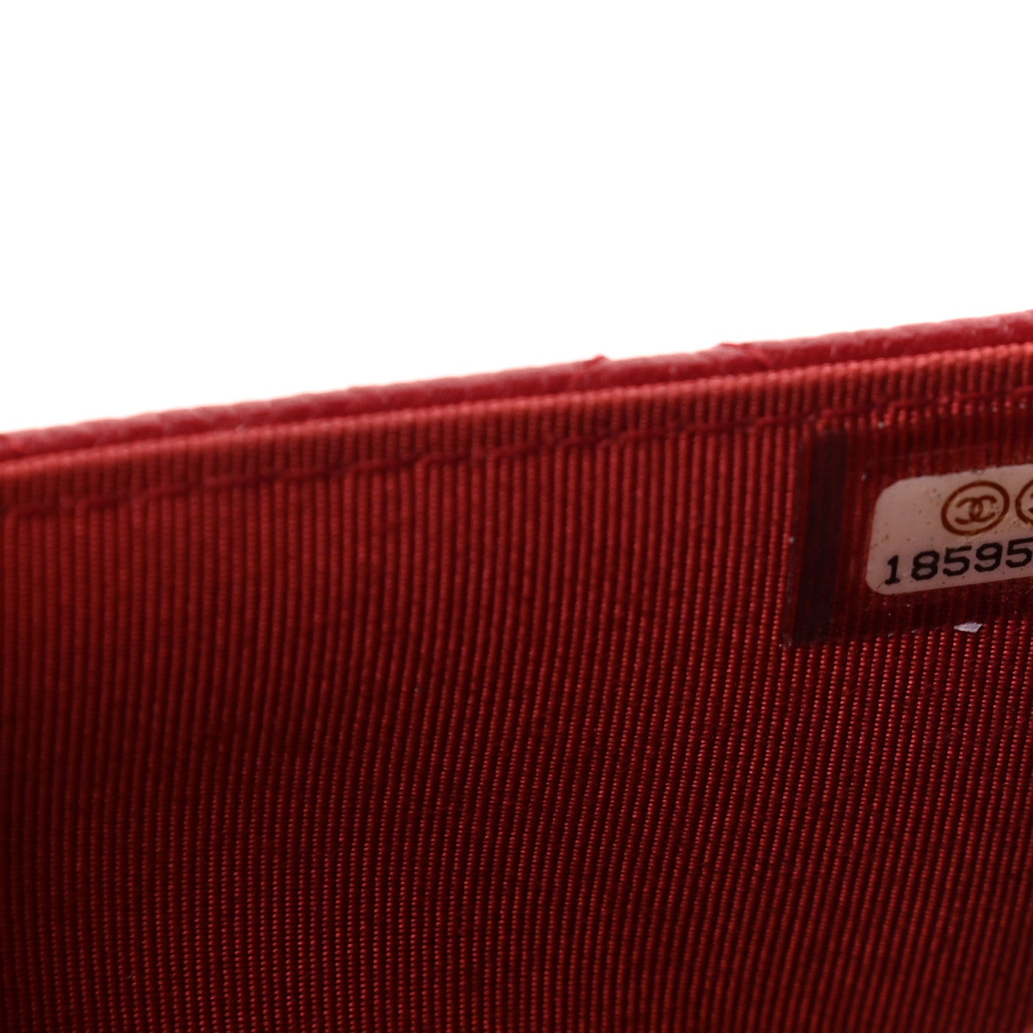 Chanel Caviar Quilted Wallet On Chain WOC Red 15 of 25
