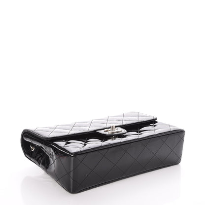 Chanel Patent Quilted Medium Single Flap Black 4 of 9