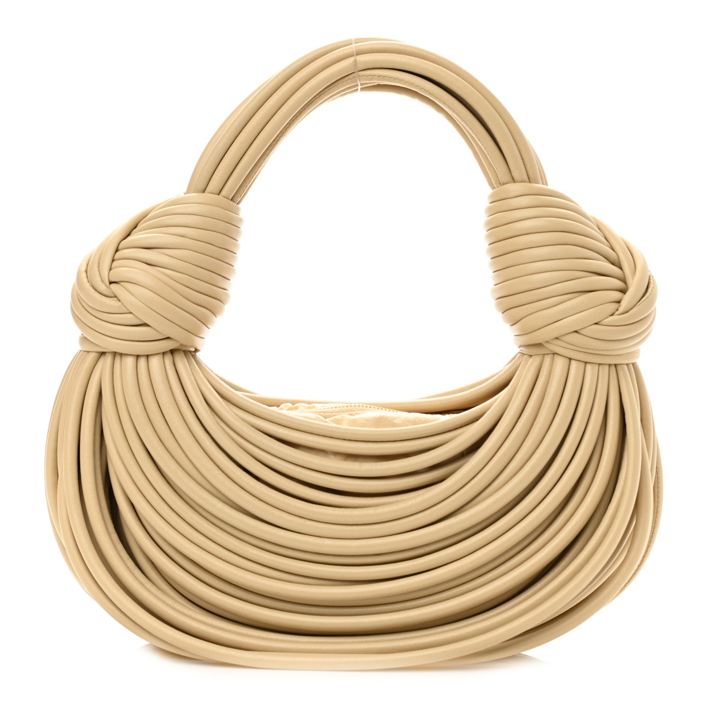 Nappa Mini Tubular Double Knot Porridge