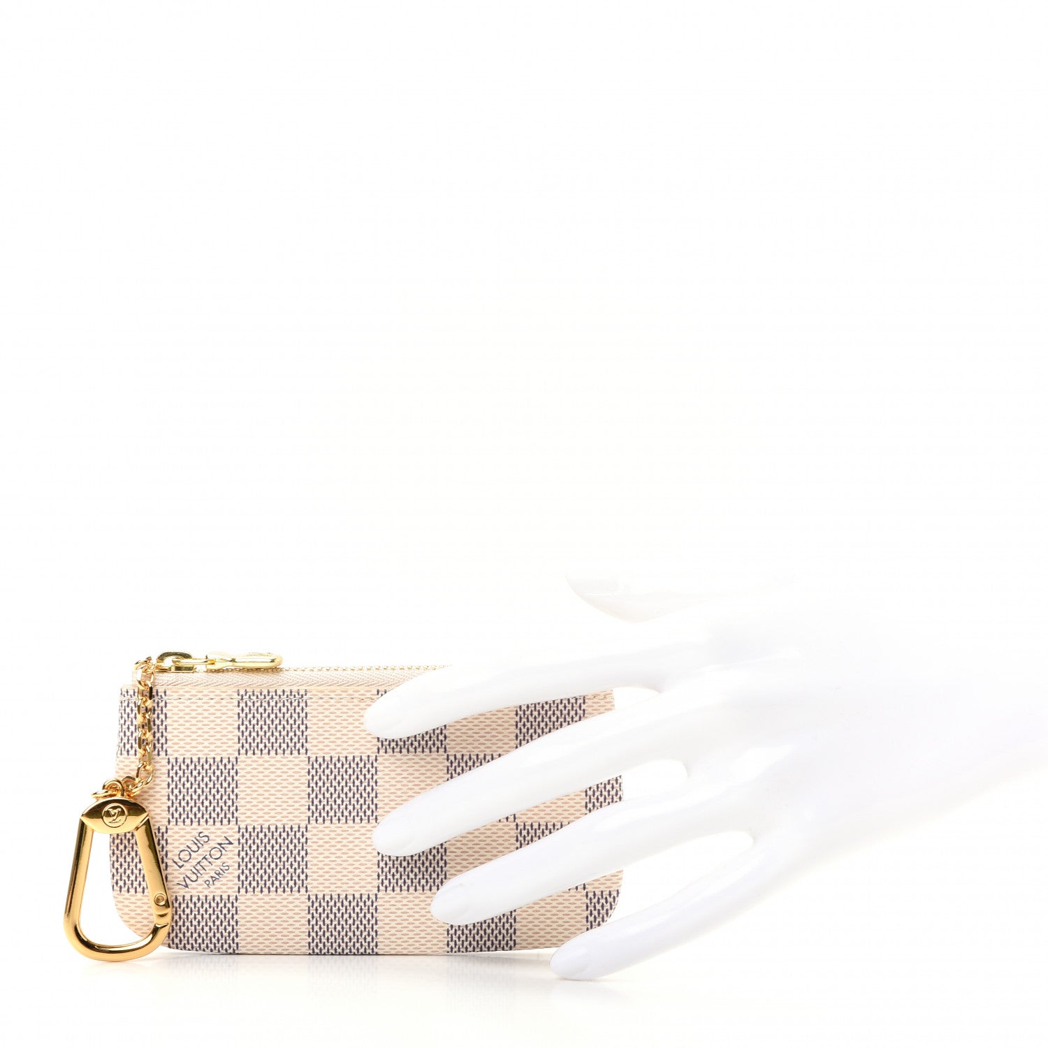 Louis Vuitton Damier Azur Key Pouch 2 of 7