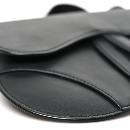 Christian Dior Ultra Matte Calfskin Saddle Belt Bag Black 7 of 8