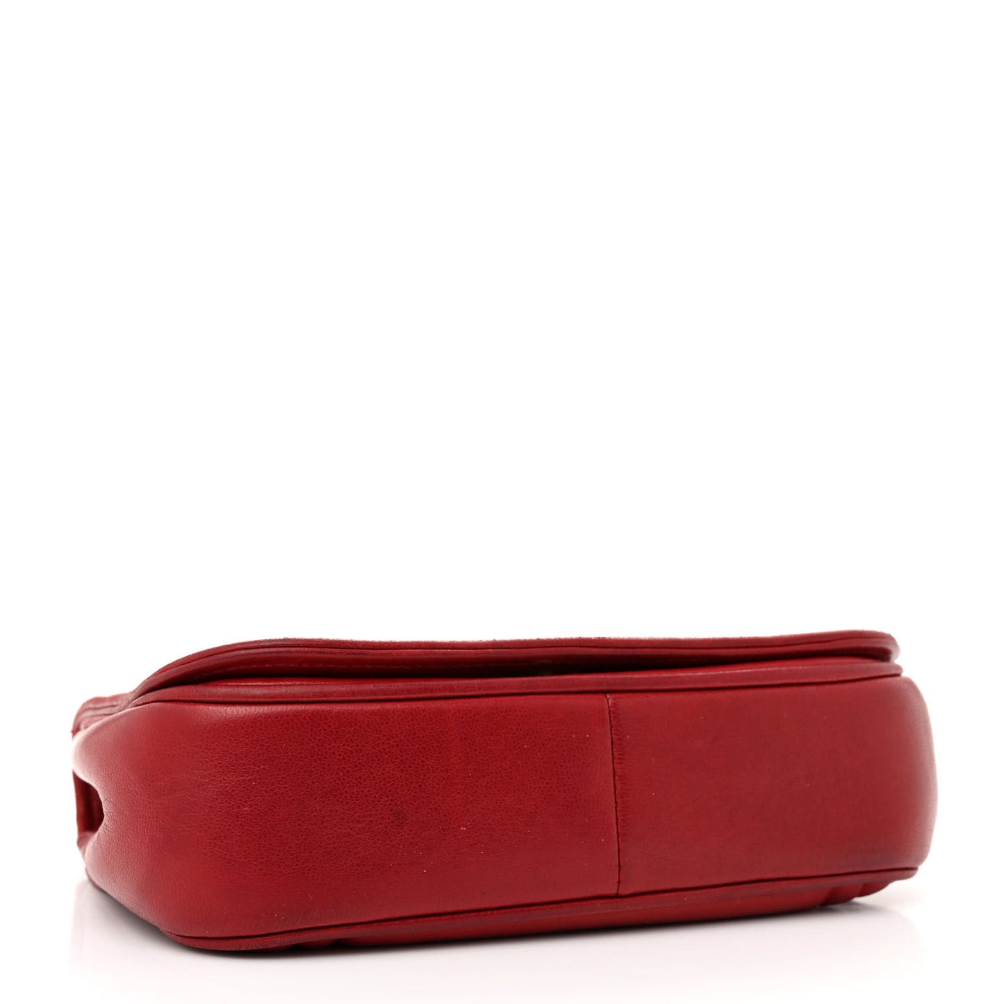 Lambskin Mini CC Timeless Flap Red