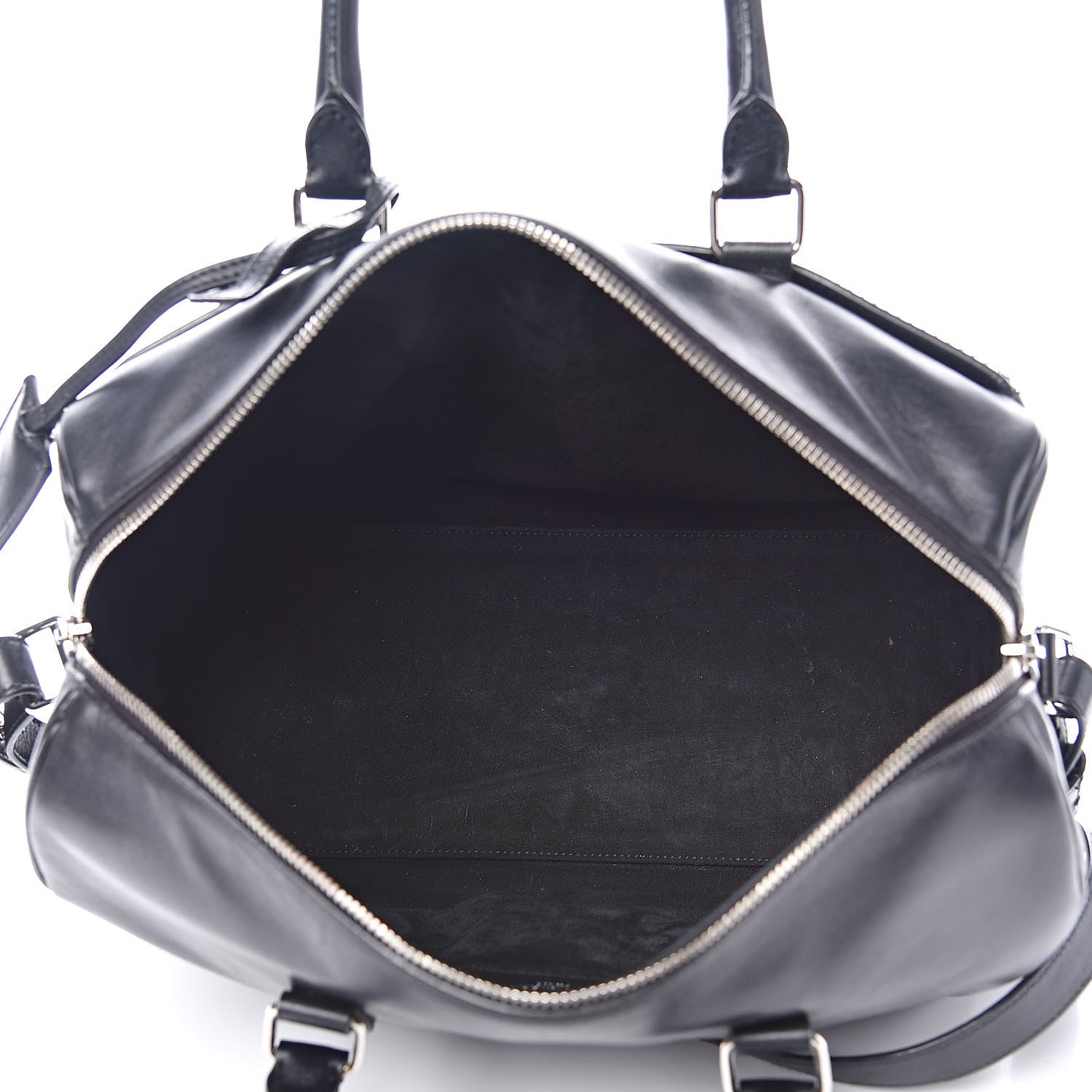 Saint Laurent Calfskin Studded Classic Duffle 6 Black 5 of 17