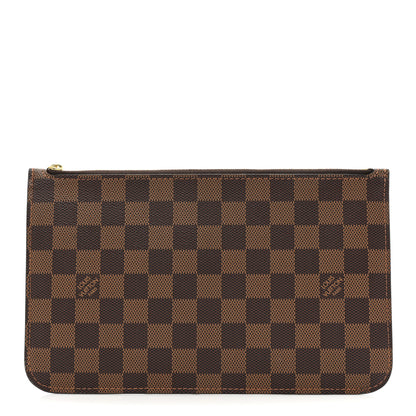 Louis Vuitton Damier Ebene Neverfull MM GM Pochette 1 of 8