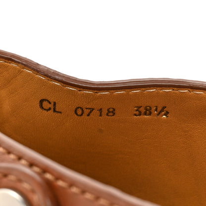 Christian Dior Calfskin Diorquake 20mm Slingback Clogs 38.5 Camel 8 of 18