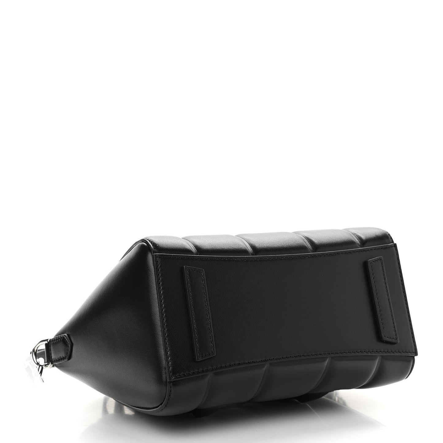 Box Calfskin Padded Mini Lock Antigona Shoulder Bag Black