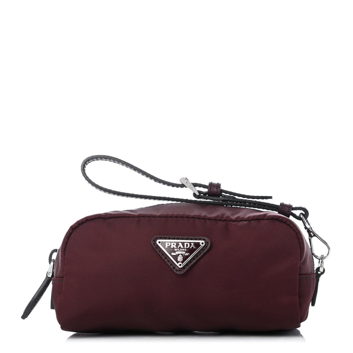 Tessuto Nylon Wristlet Granato