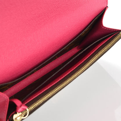 Louis Vuitton Monogram Emilie Wallet Hot Pink 5 of 7