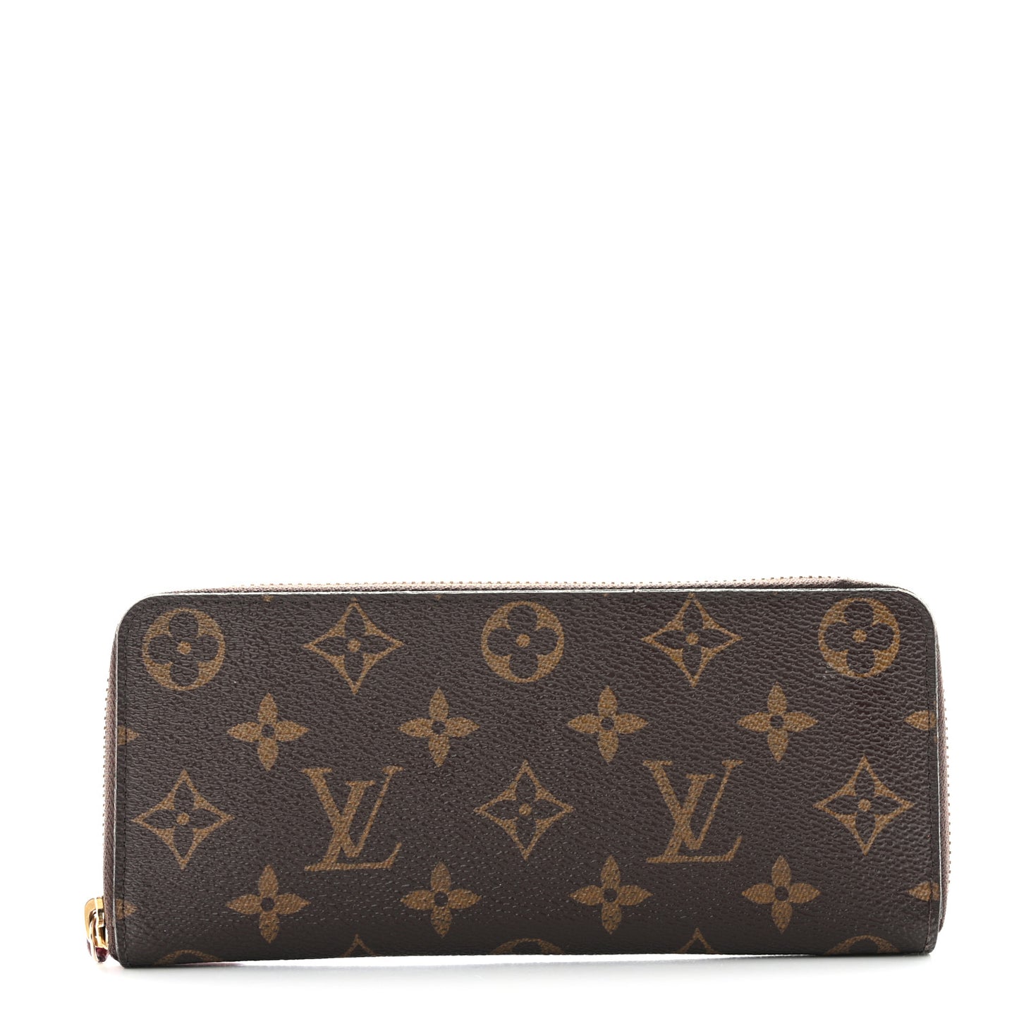 Monogram Clemence Wallet Fuchsia