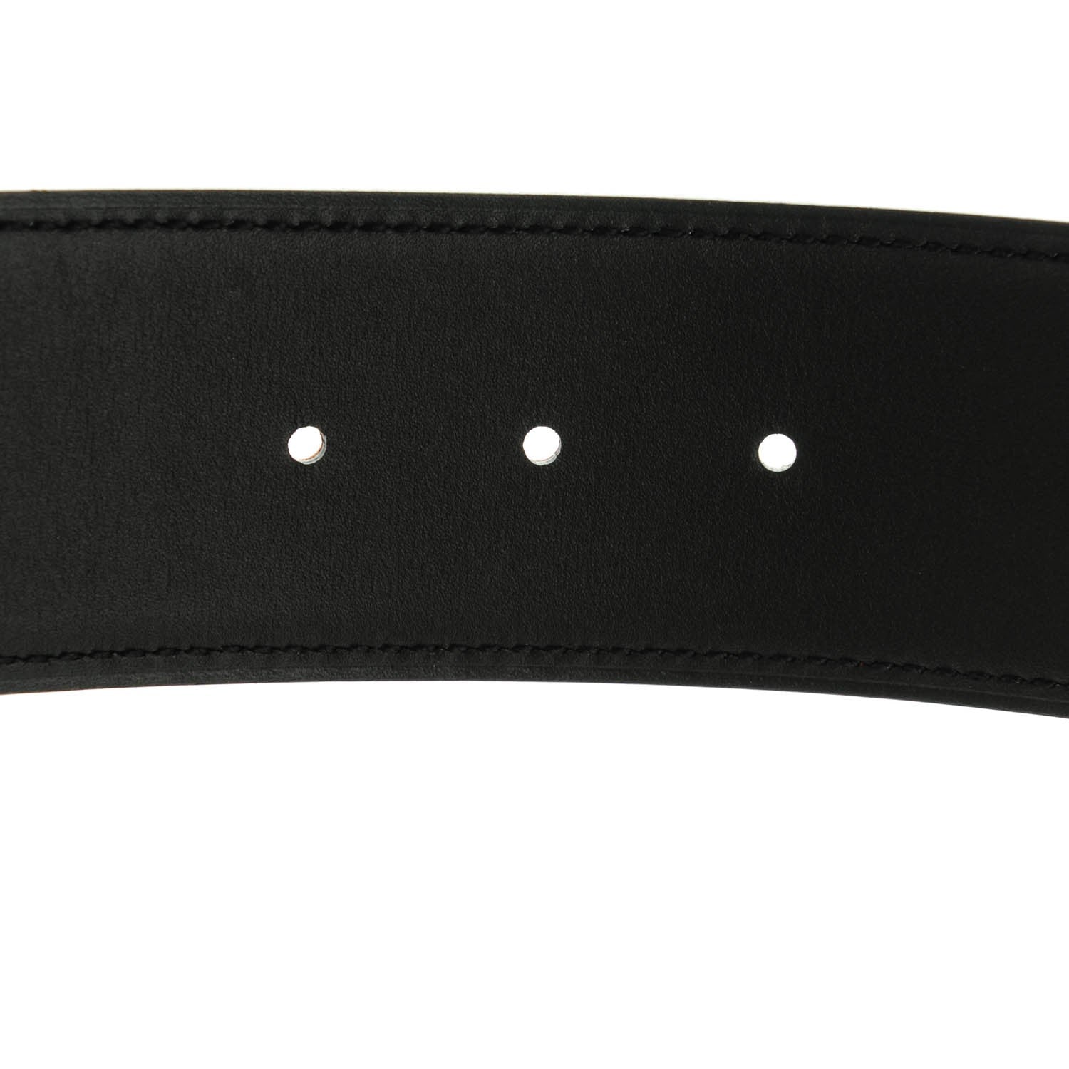 Hermes Chamonix Box 42mm Mors Belt 90 Fauve Black 5 of 6