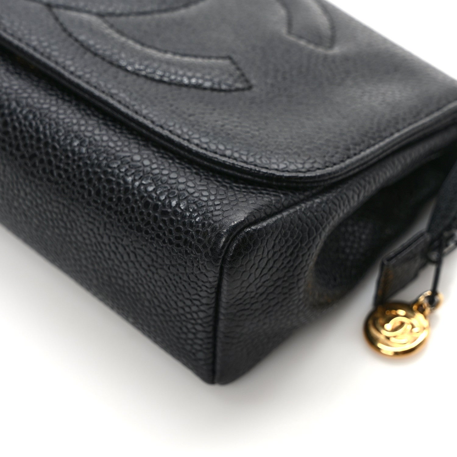 Chanel Caviar Timeless CC Clutch Black 9 of 9
