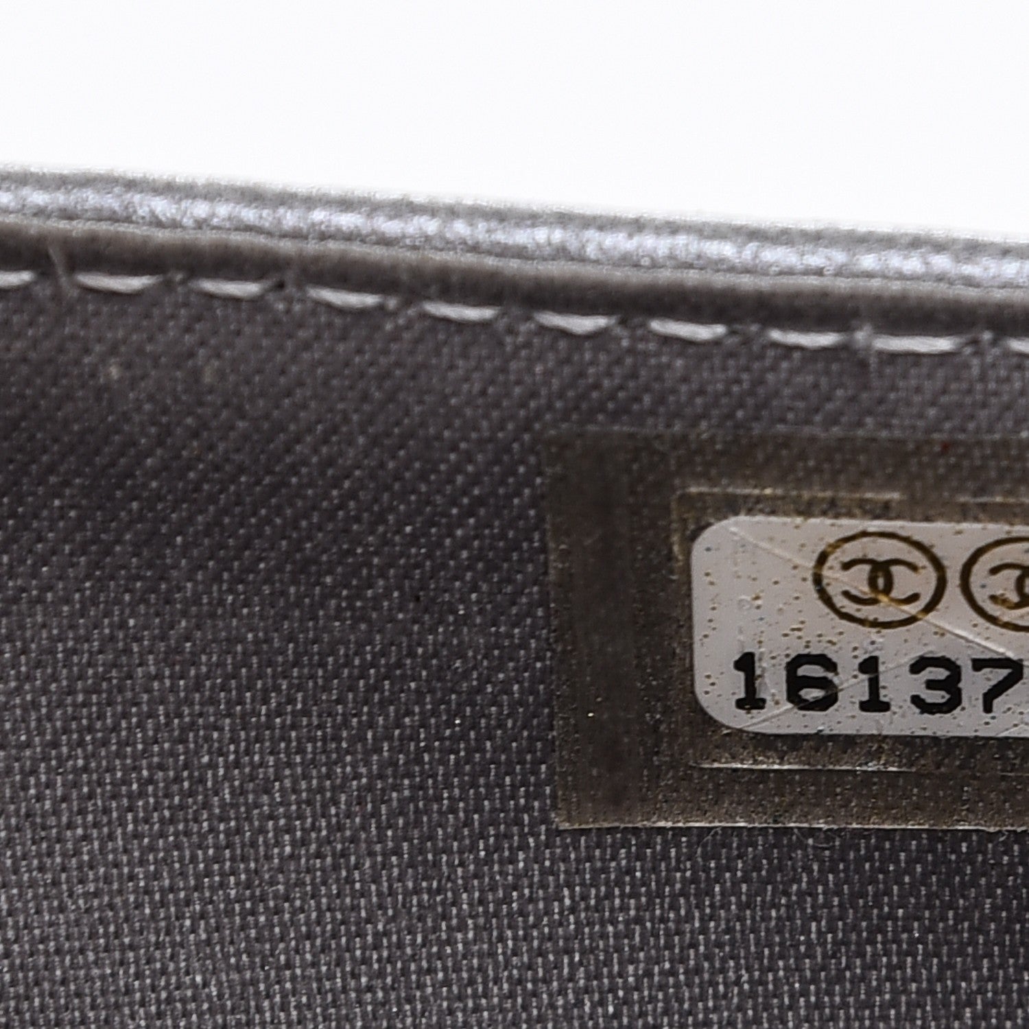 Chanel Lambskin Camellia Embossed Zipped Pocket Wallet Black 8 of 9