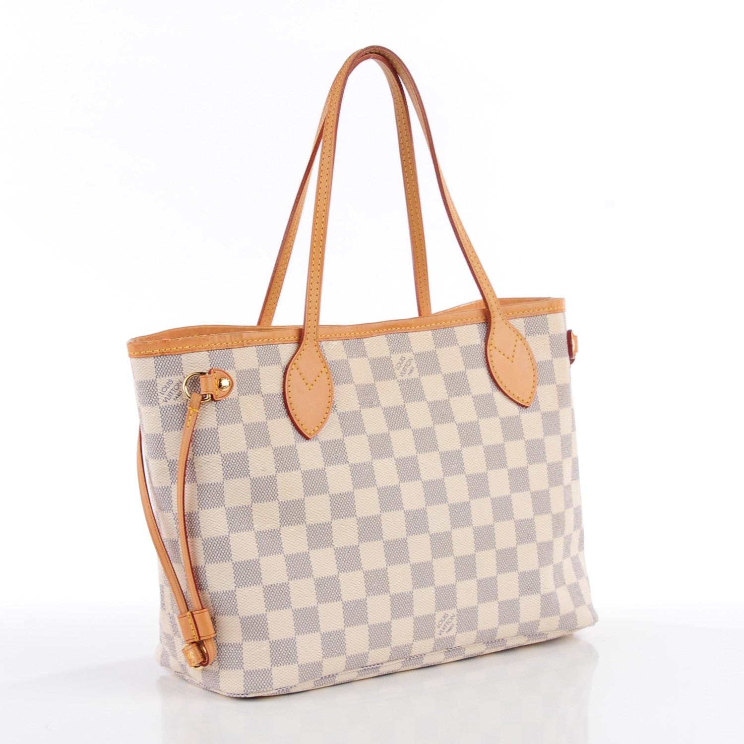 Louis Vuitton Damier Azur Neverfull PM 3 of 7