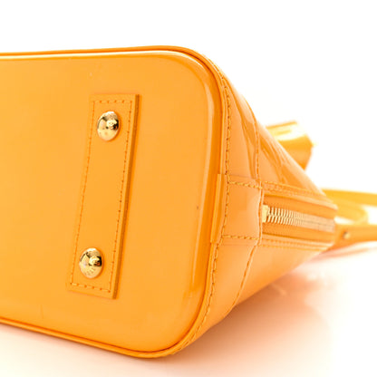 Louis Vuitton Vernis Alma BB Jaune Passion 9 of 15
