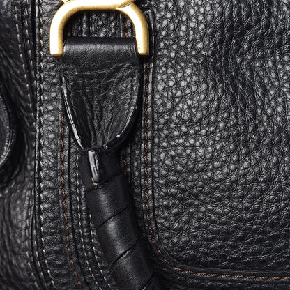 Chloe Calfskin Medium Marcie Satchel Black 18 of 23