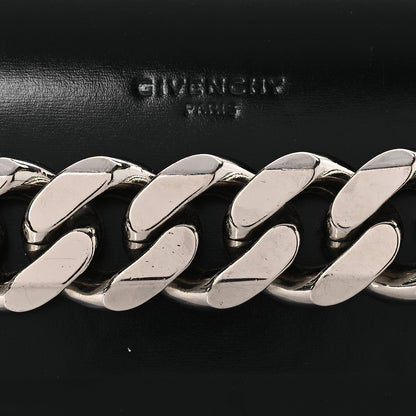 Givenchy Calfskin Infinity Flap Clutch Black 8 of 13