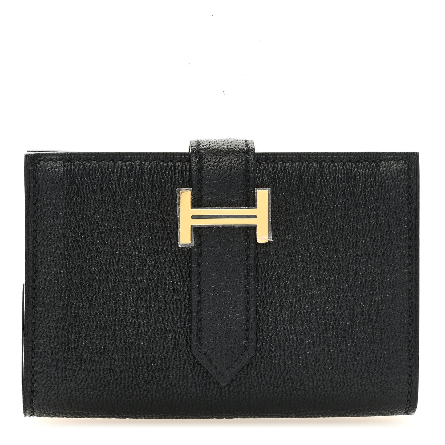Chevre Mysore Mini Bearn Wallet Black