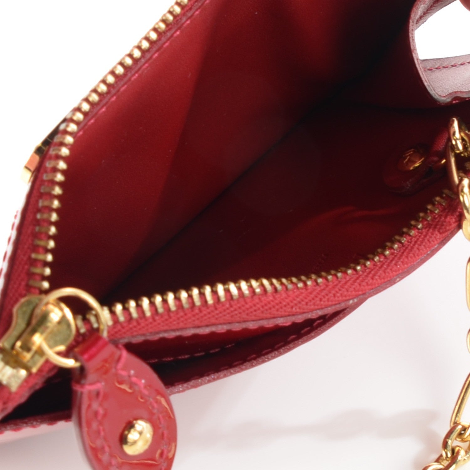 Louis Vuitton Vernis Key Pouch Pomme D'Amour 8 of 22